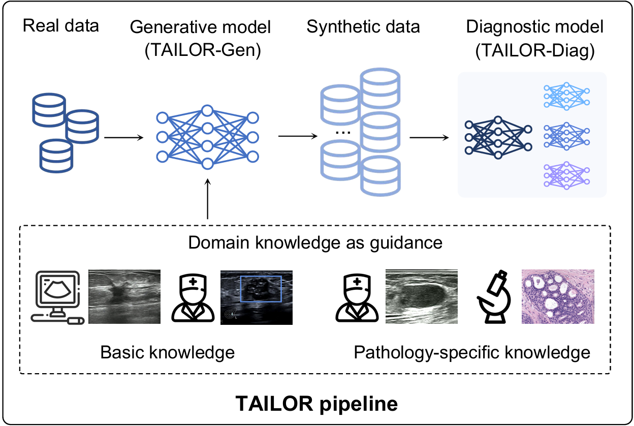 TAILOR: Knowledge-driven AI-generated Data Pipeline